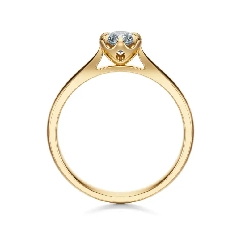 Pierścionek diament